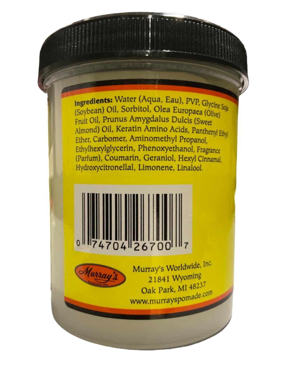 Murray's Gel Loc-Lock, 8 fl oz (6/pcs)