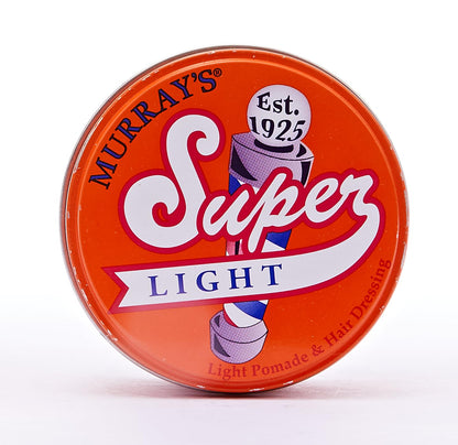 Murray's Light Pomade & Hair Dressing, Super Light, 3 oz (12/pcs)