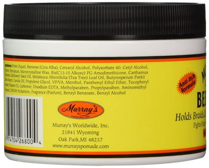 Murray's Beeswax, Cream, 6 oz (6/pcs)