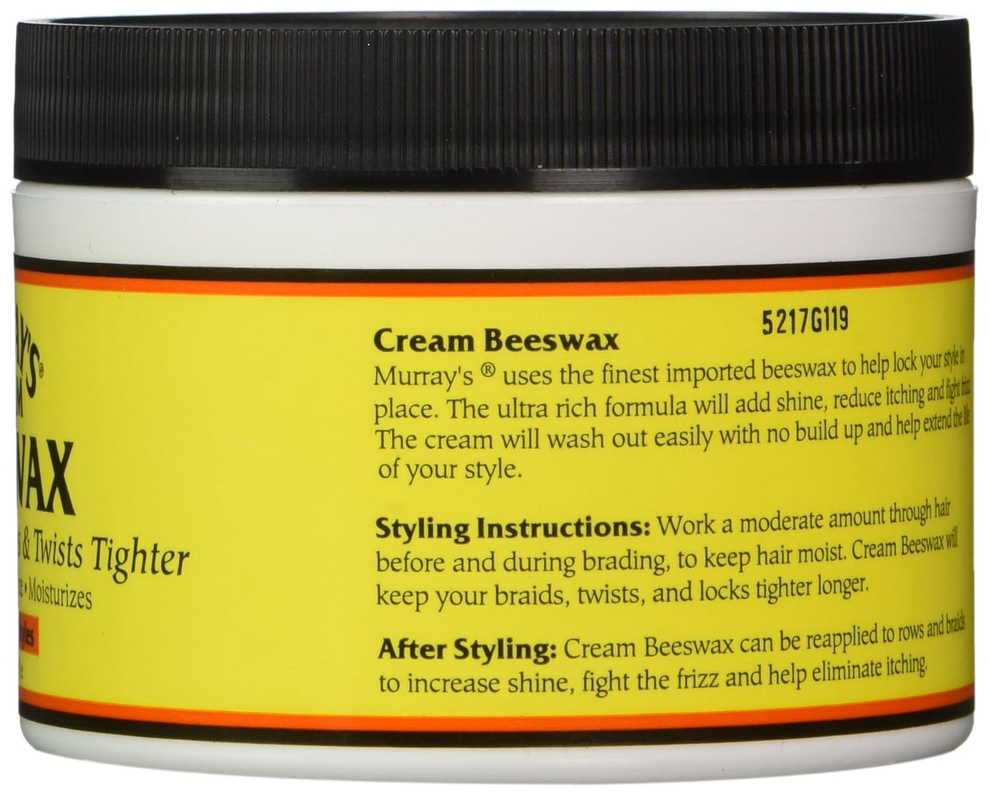 Murray's Beeswax, Cream, 6 oz (6/pcs)